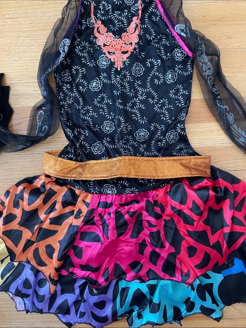 NEW - Monster High Skelita Calaveras Costume